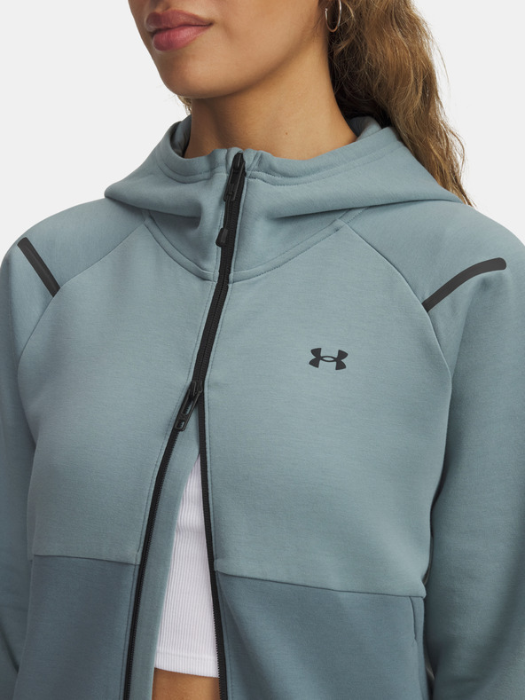 Under Armour Dámska mikina Under Armour Unstoppable Fleece FZ-GRN