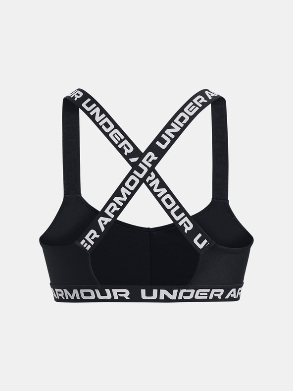 Under Armour Dámska podprsenka Under Armour UA Crossback Strappy Low-BLK