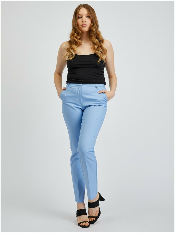 Orsay Svetlomodré dámske nohavice ORSAY