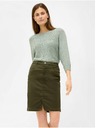 Orsay Khaki krátka púzdrová sukňa ORSAY
