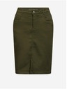 Orsay Khaki krátka púzdrová sukňa ORSAY