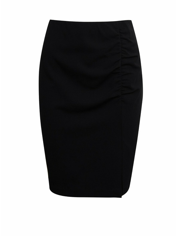 Orsay Čierna dámska plášťová sukňa ORSAY