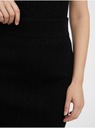 Orsay Čierna dámska svetrová sukňa ORSAY
