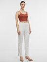 Orsay Béžové dámske nohavice ORSAY