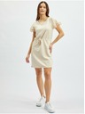 Orsay Béžové dámske mikinové šaty s čipkou ORSAY