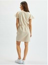 Orsay Béžové dámske mikinové šaty s čipkou ORSAY