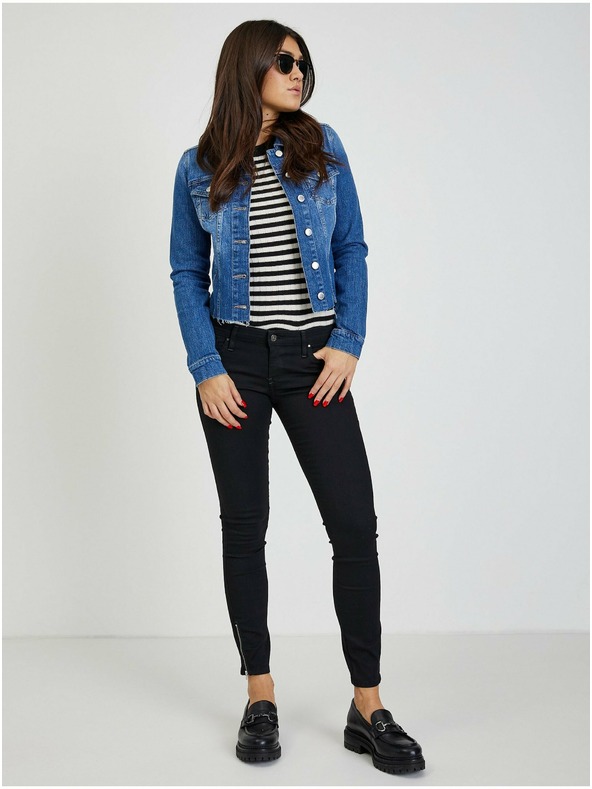 Orsay Modrá dámska džínsová bunda ORSAY