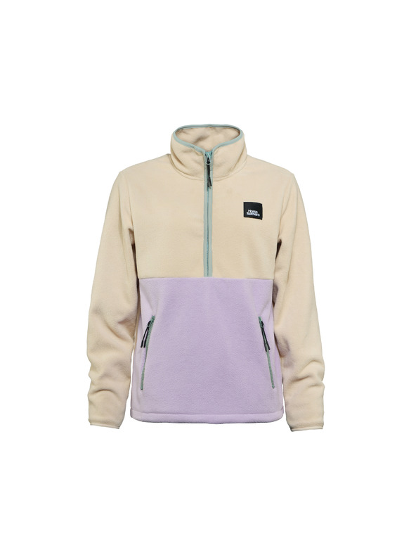 Horsefeathers Dámska fleecová mikina Viva - krémová