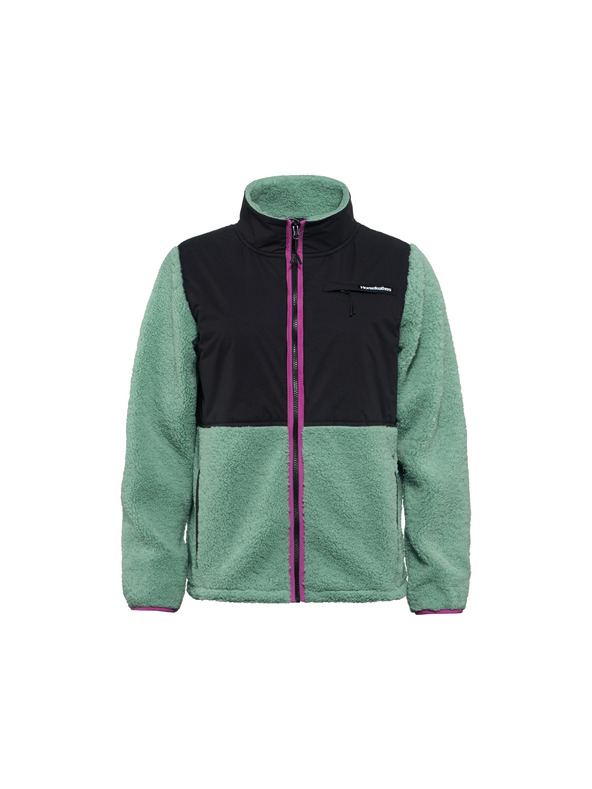 Horsefeathers Dámska fleecová mikina Gema - ľadovcovo zelená