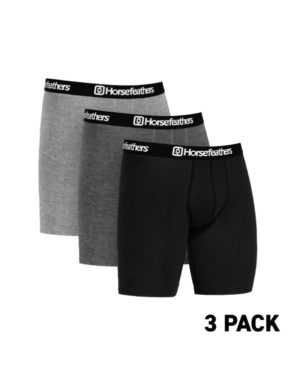 Horsefeathers Boxerky Dynasty Long 3Pack - zmiešané