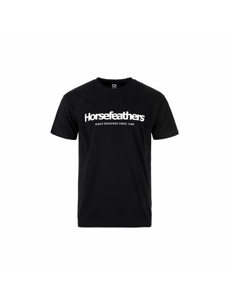 Horsefeathers Tričko Quarter - black