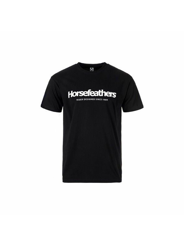 Horsefeathers Tričko Quarter - black
