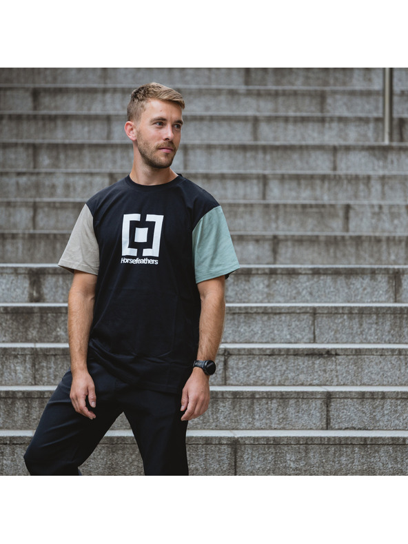 Horsefeathers Tričko Base - multicolor V