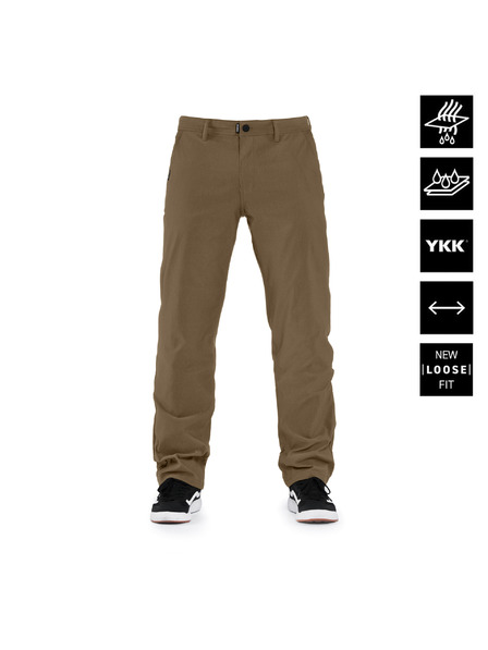 Horsefeathers Vodeodolné elastické nohavice Reverb Loose - púštne