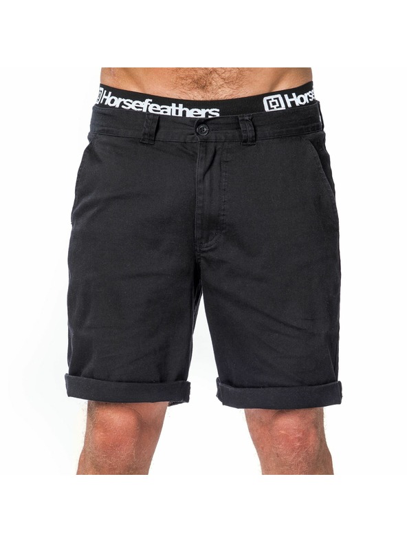 Horsefeathers Kraťasy Macks - čierne