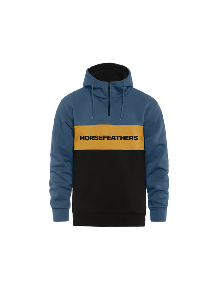 Horsefeathers Mikina Fulton - moonlight blue/čierna