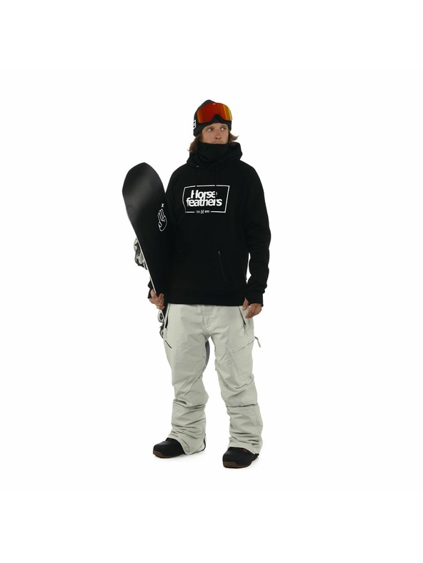 Horsefeathers Mikina Sherman - čierna