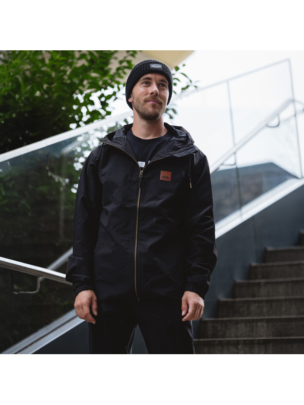 Horsefeathers Bunda Clark - čierna