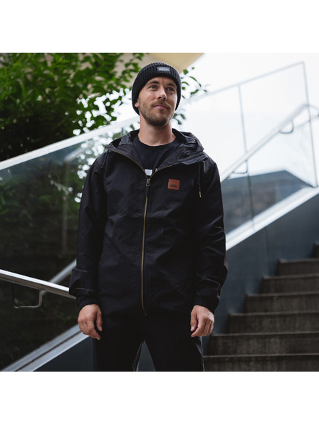 Horsefeathers Bunda Clark - čierna