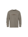 Horsefeathers Tričko Raceway LS - taupe