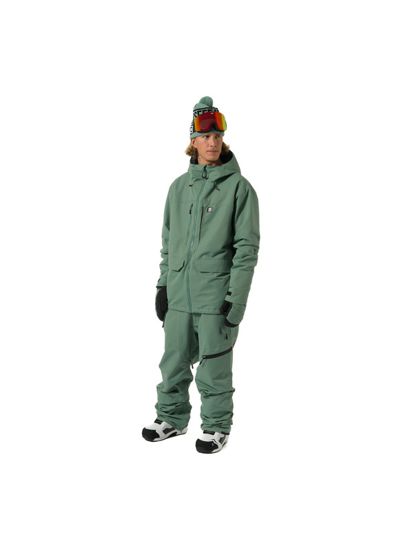 Horsefeathers Bunda Pearl - ľadovcovo zelená