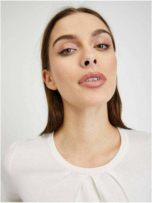 Orsay Krémový sveter ORSAY