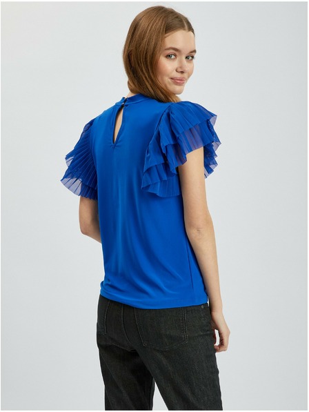 Orsay Modrá dámska blúzka ORSAY