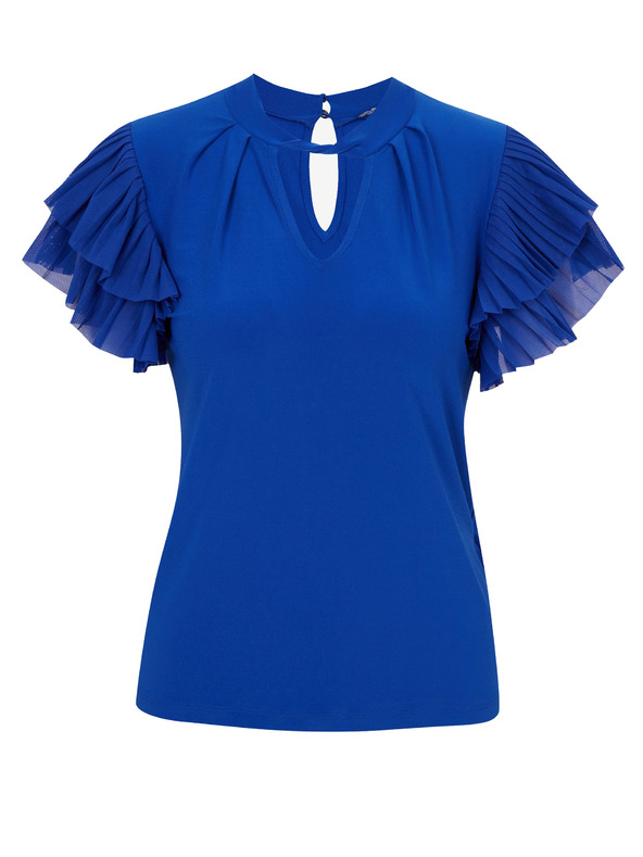 Orsay Modrá dámska blúzka ORSAY