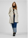 Orsay Béžový dámsky zimný kabát s opaskom ORSAY