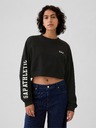 GAP Crop mikina s logom GAP