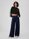 GAP Crop mikina s logom GAP