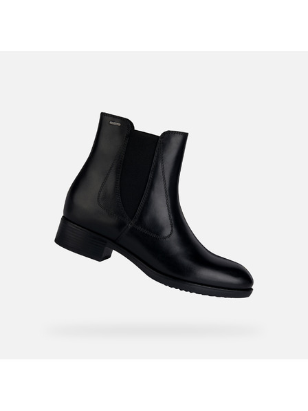 Geox Čierna dámska členková obuv Geox Felicity Np Abx