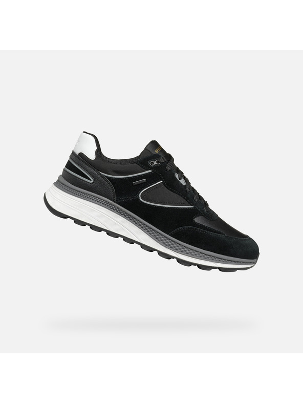 Geox Čierne pánske tenisky Geox Spherica Actif X1