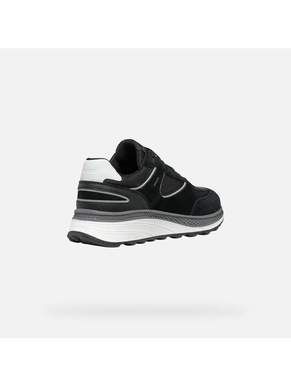 Geox Čierne pánske tenisky Geox Spherica Actif X1