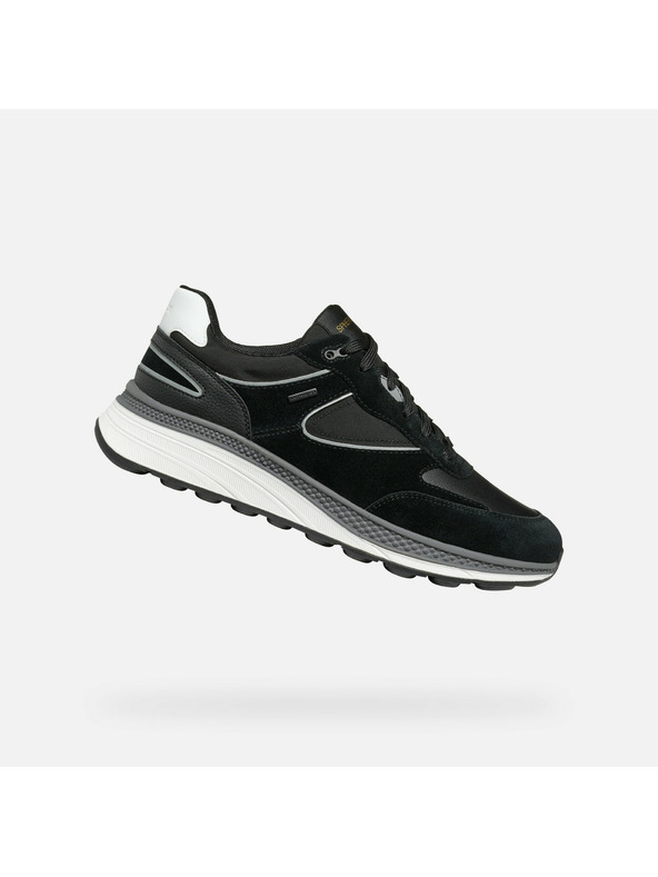 Geox Čierne pánske tenisky Geox Spherica Actif X1