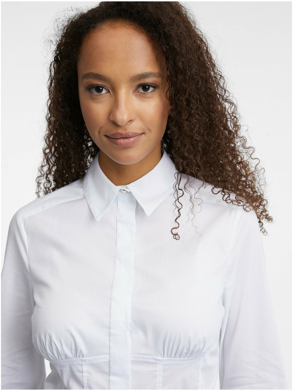 Orsay Biela dámska košeľa ORSAY