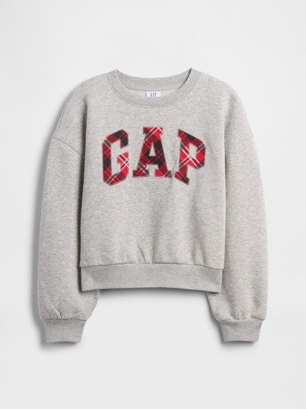 GAP Detská oversize mikina s logom GAP