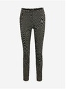 Orsay Bielo-čierne dámske vzorované nohavice ORSAY