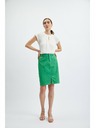Orsay Zelená dámska džínsová sukňa ORSAY