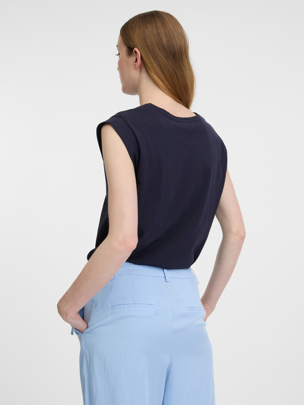 Orsay Tmavomodré dámske tričko ORSAY