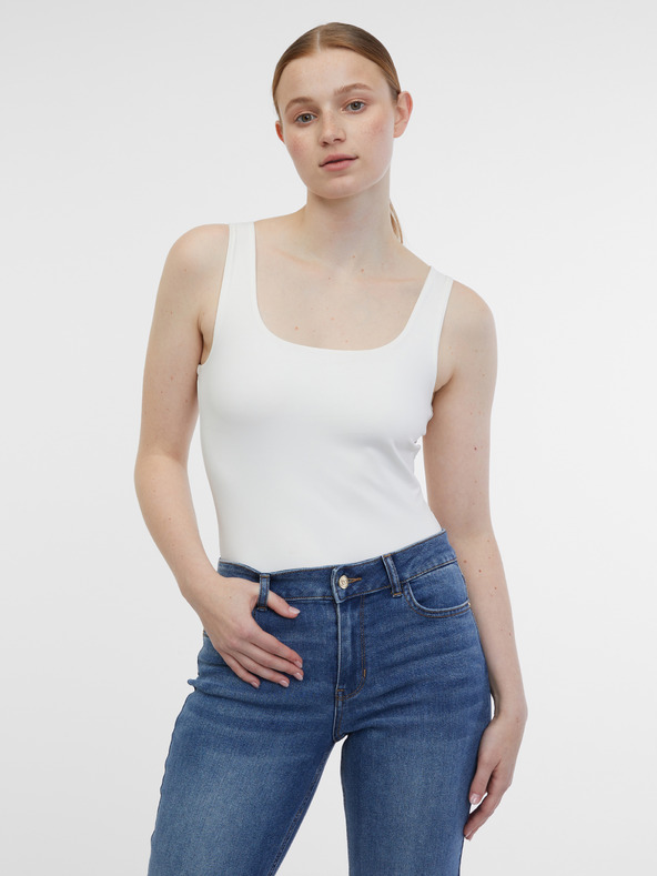 Orsay Modré dámske džínsy rovného strihu ORSAY