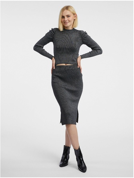 Orsay Tmavosivý dámsky svetrový top ORSAY