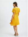 Orsay Žlté dámske vzorované šaty ORSAY