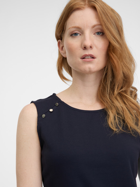 Orsay Tmavomodré dámske tričko ORSAY