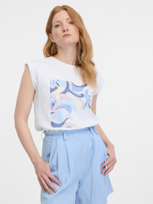 Orsay Biele dámske tričko ORSAY