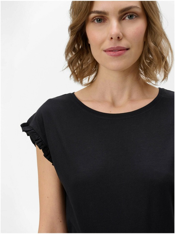 Orsay Čierne tričko ORSAY