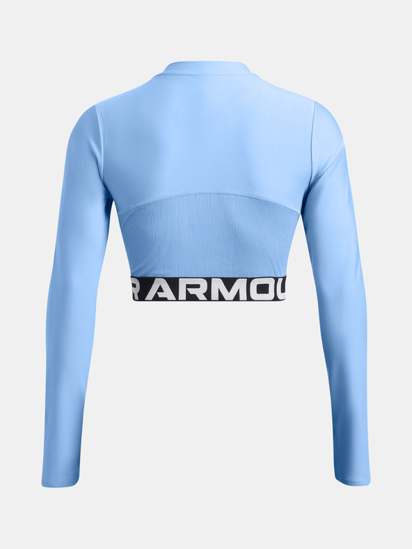 Under Armour Dámske tričko Under Armour HeatGear Rib 1/4 Zip LS