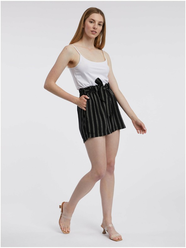 Orsay Čierne dámske kraťasy ORSAY