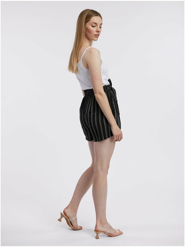 Orsay Čierne dámske kraťasy ORSAY