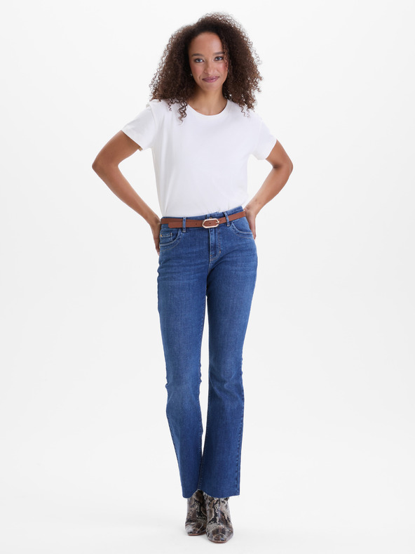 Orsay Krémové dámske tričko ORSAY